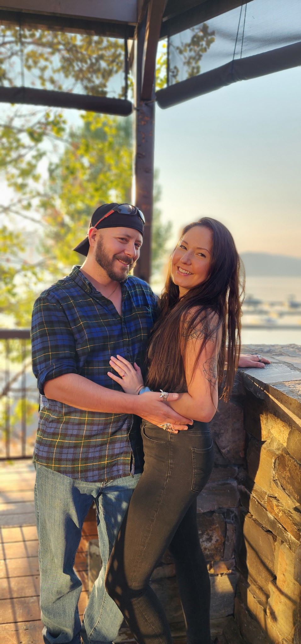 Chris and Paige, owners of Paws & Property